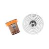 One-Way Drain Valve Floor Drain ABS Material Shower Drain Hair Strainer Odor Stopper  Toilet Drain