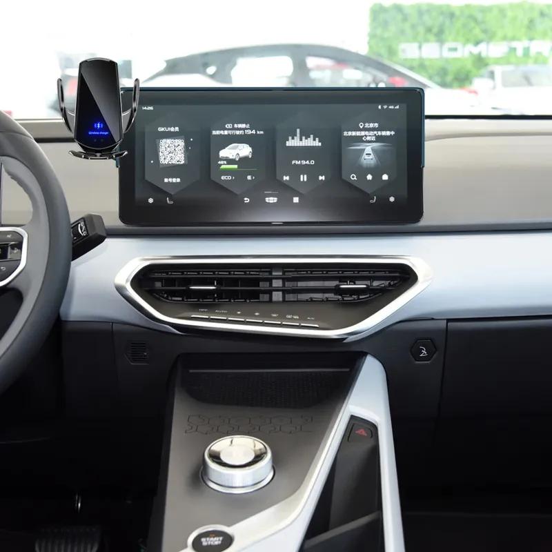 For Geely Geometry C Car Phone Holder Multimedia Screen Fixed Base Wireless Charging Stand Car Mobile Phone Mount