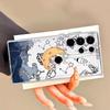 Cartoon Cute Astronaut Phone Cover Case for Samsung Galaxy S21 S23 Ultra S26 S24 S25 Edge S22 FE Note 20 Ultra 10 S20 Plus