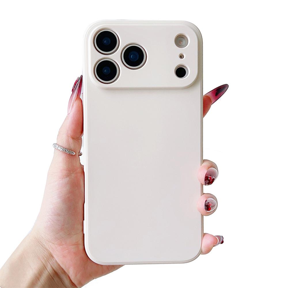  For iPhone 17 16 15 14 13 11 12 Pro Max Mini Air Ultrathin Non-Slip Cover Green Case Camera Protector Lens Simple Phone Case