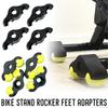4 Pack Indoor Cycling Snap Rocker Feet Adapters,for Bike Resistance