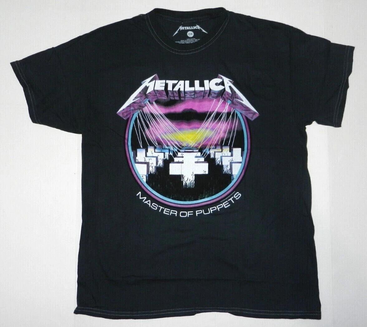 Metallica Master Of Puppets Album Rock Band Tee Shirt New S