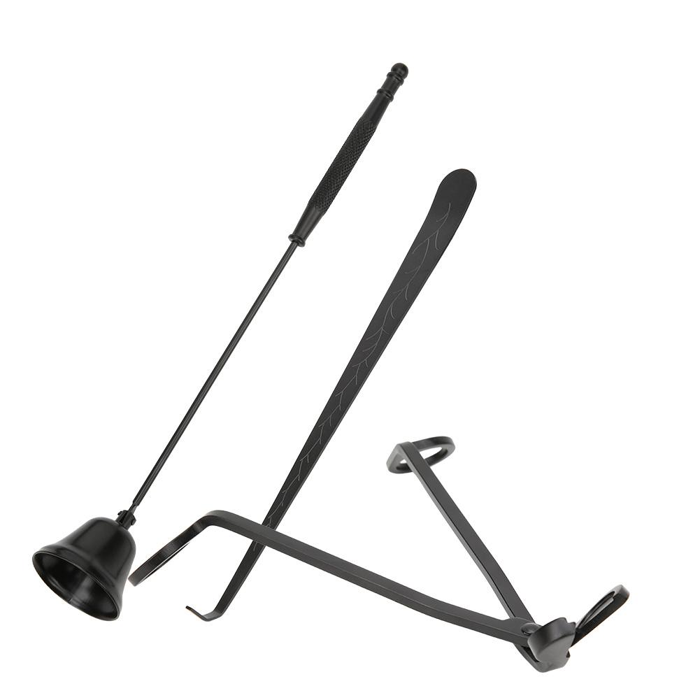 

3 шт. Нержавеющая сталь крышка для костра свечи фитиль триммер ножницы крючок для фитиля аксессуары инструмент черный чёрный