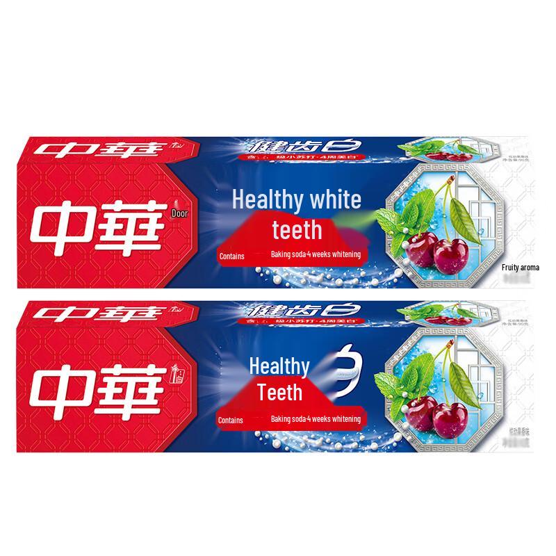 Zhonghua J-Teeth White Baking Soda Fruit Flavor Toothpaste