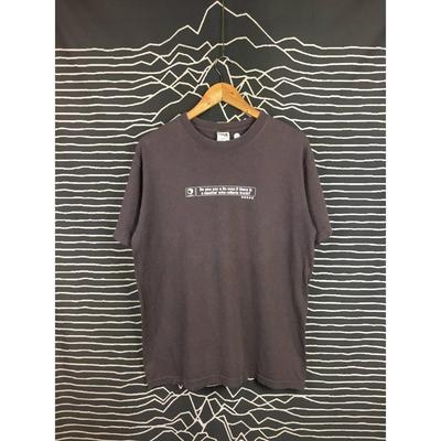 Vtg Y2K Monitor? Philosophical Quote Tech Graphic Tee