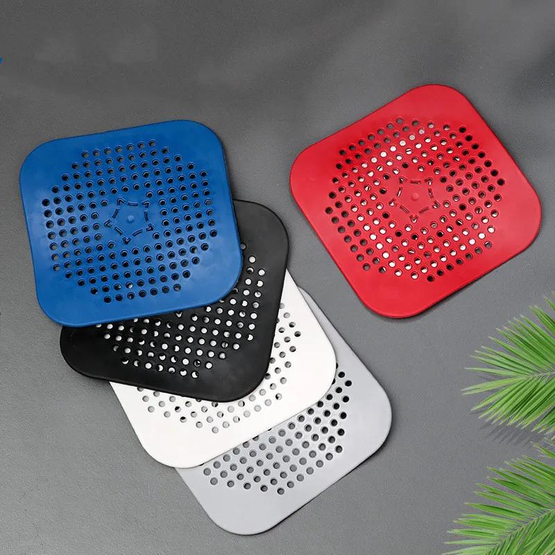 Filter Sink Plastic Mesh Sink Strainer Filter Bathroom Sink Strainer Drain Hole Filter Trap Waste Screen Kitchen Insulation Pads