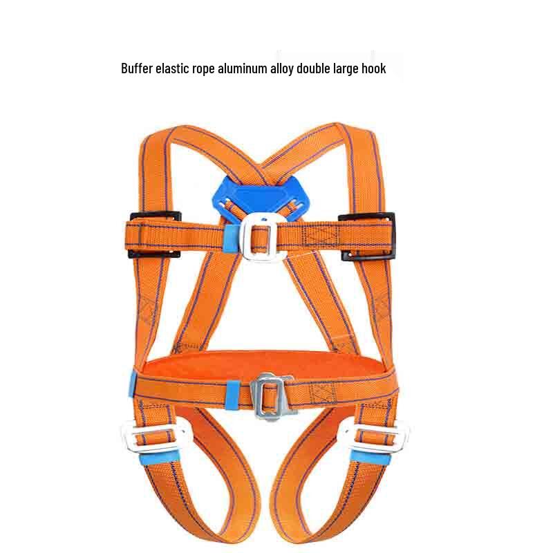 

Lin Pan High-Altitude Safety Harness with Shock-Absorbing Lanyard One Size