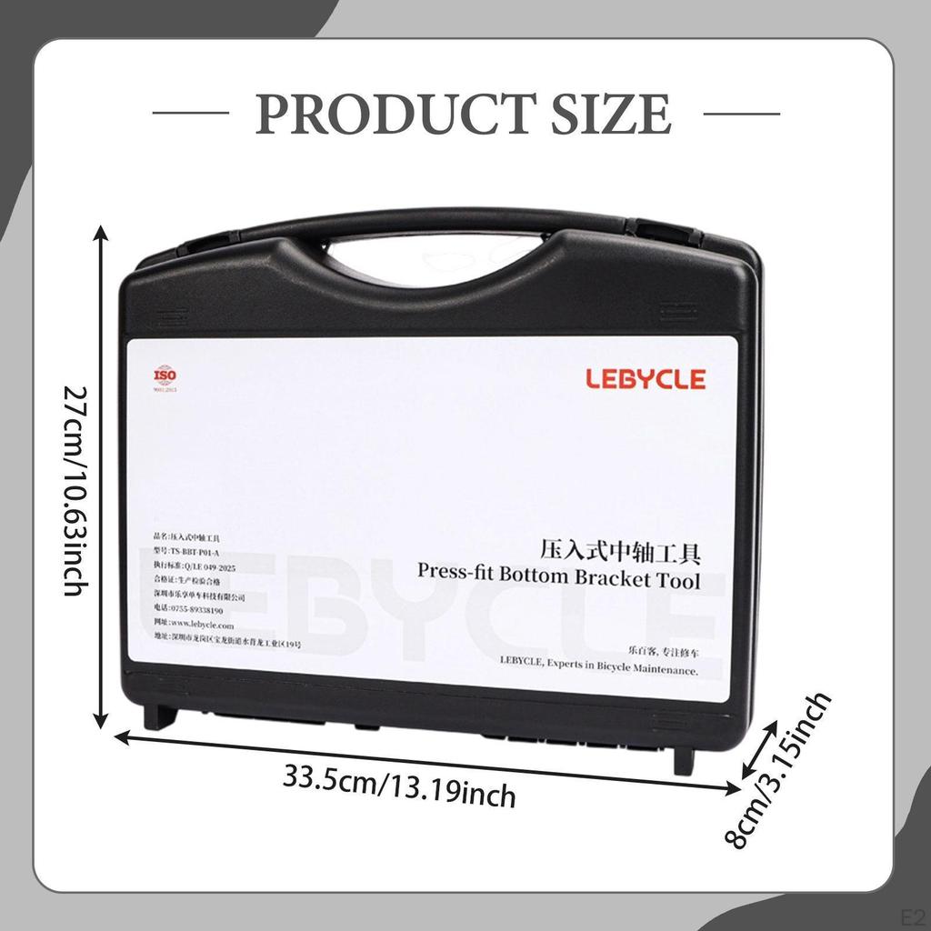 Bike Bottom Bracket Removal Installation Tool Kit, Headset Press In Repair Installer,Bearing