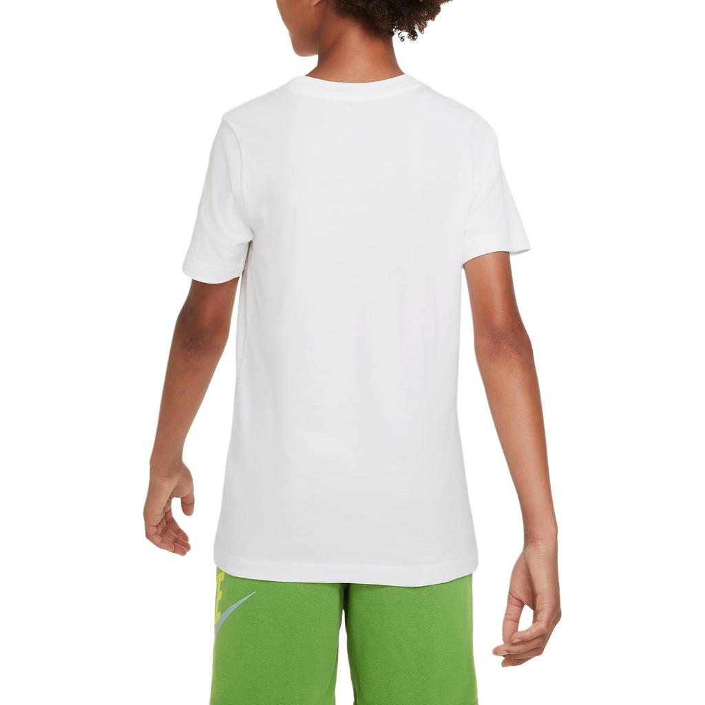 Nike T-Shirt Large Logo Round Neck Short Sleeve Kids tops DQ3866-100