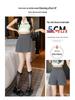 2025 Spring Women's High Waist A-line Shorts Skirt - Fashionable, Slimming, Casual Fit