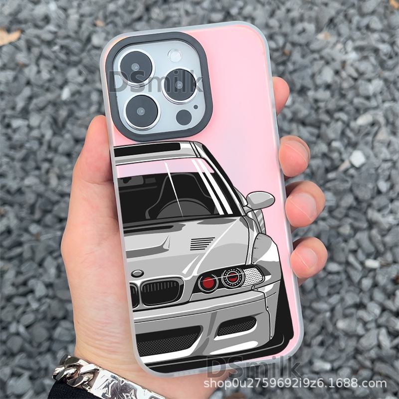 

Чехол JDM Sports Car для iPhone 15 Pro в цвете Aurora White, подходит для iPhone 14/13/12/11XsMax/XR. 15 Pro Max