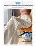 Tencel Linen Wide-Leg High-Waisted Women's Pants - Spring/Summer 2026, Ice Silk, Floor-Length, Casual Straight Fit