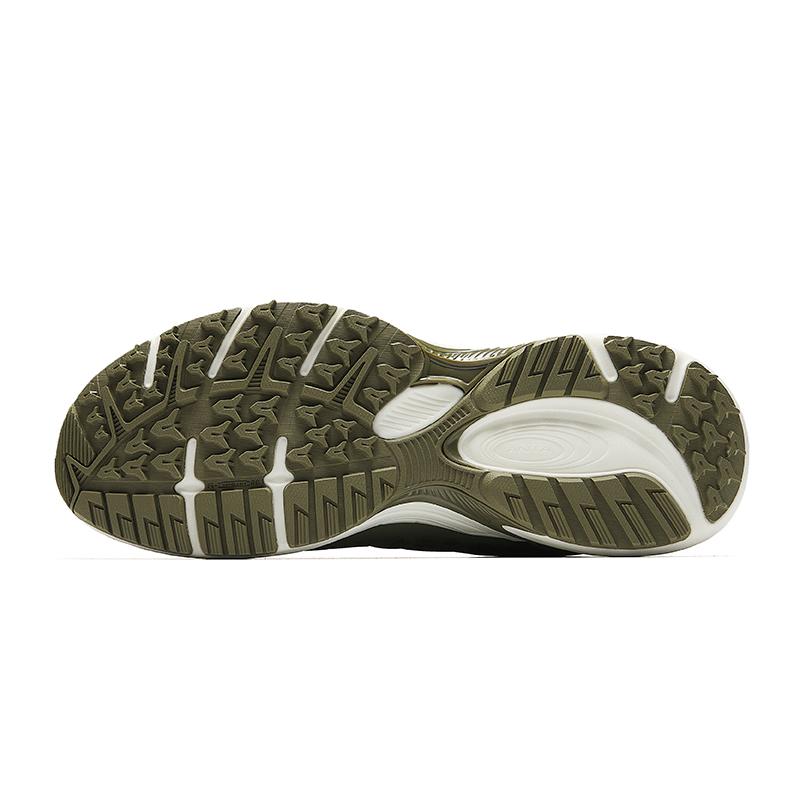 Anta AT2001 Retro Casual Versatile Lightweight Low-Top Running Shoes Men Sneaker Mud-Gray Deadwood 912435595-3