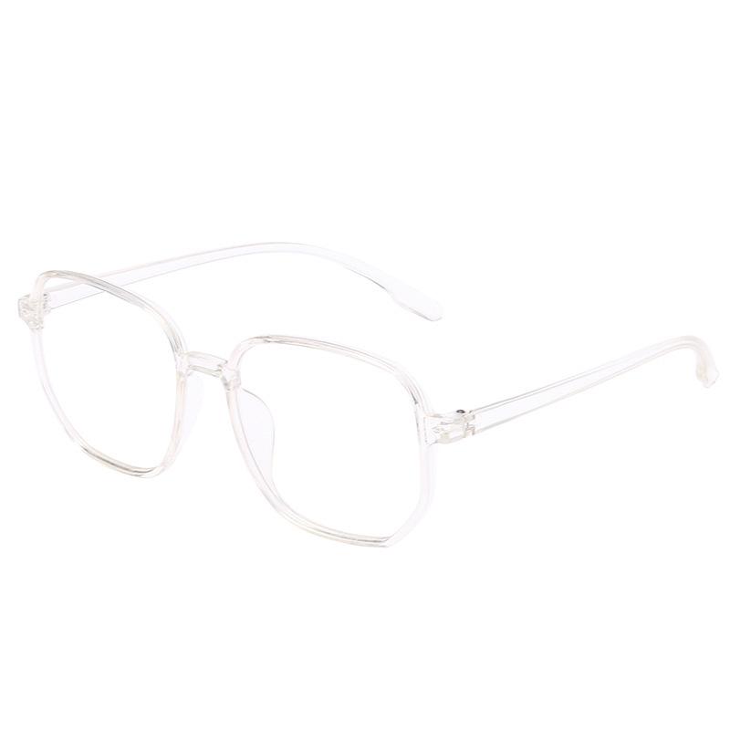 New Trendy Women's Large Blue Light Glasses Frames - TikTok Style Prescription-Ready.