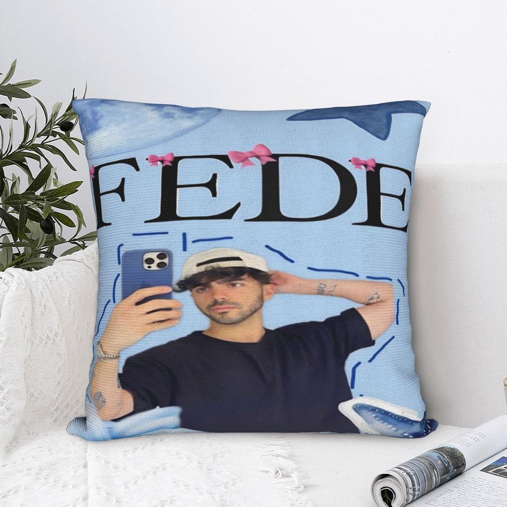 F-Fede V-Vigevani Pillowcase Stuff Printing Cushion Cover Throw Pillow Cover Car Decor Zipper Multi-Size