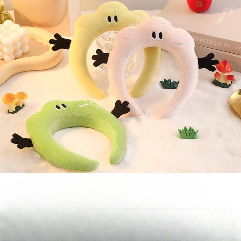 Relax, Cartoon, Funny and Cute Hair Band, Girl's Twisting Head Accessory Band, Three-dimensional Hair Band, Ugly Sprouting Accessory
