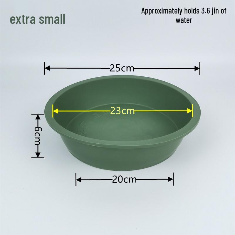 Durable Ox Tendon Basin: Agricultural Tool, Seedling and Breeding Pot, Chicken Feeder, Planting and Flower Pot.