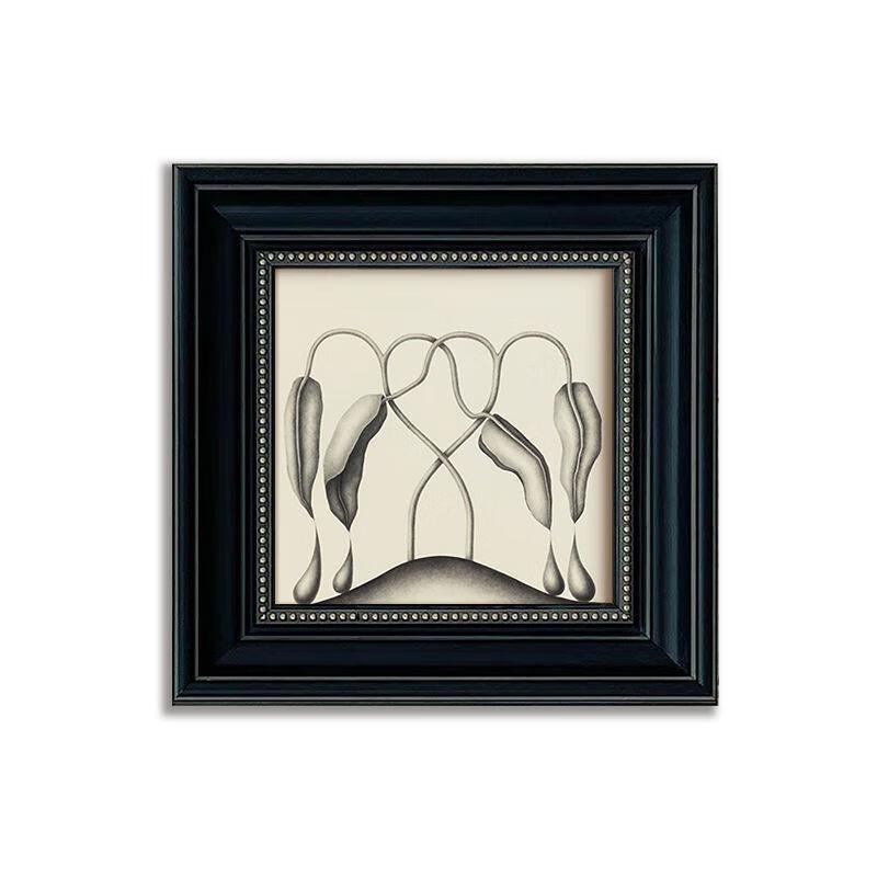 Miling French Retro Mid-Century Decorative Wall Art