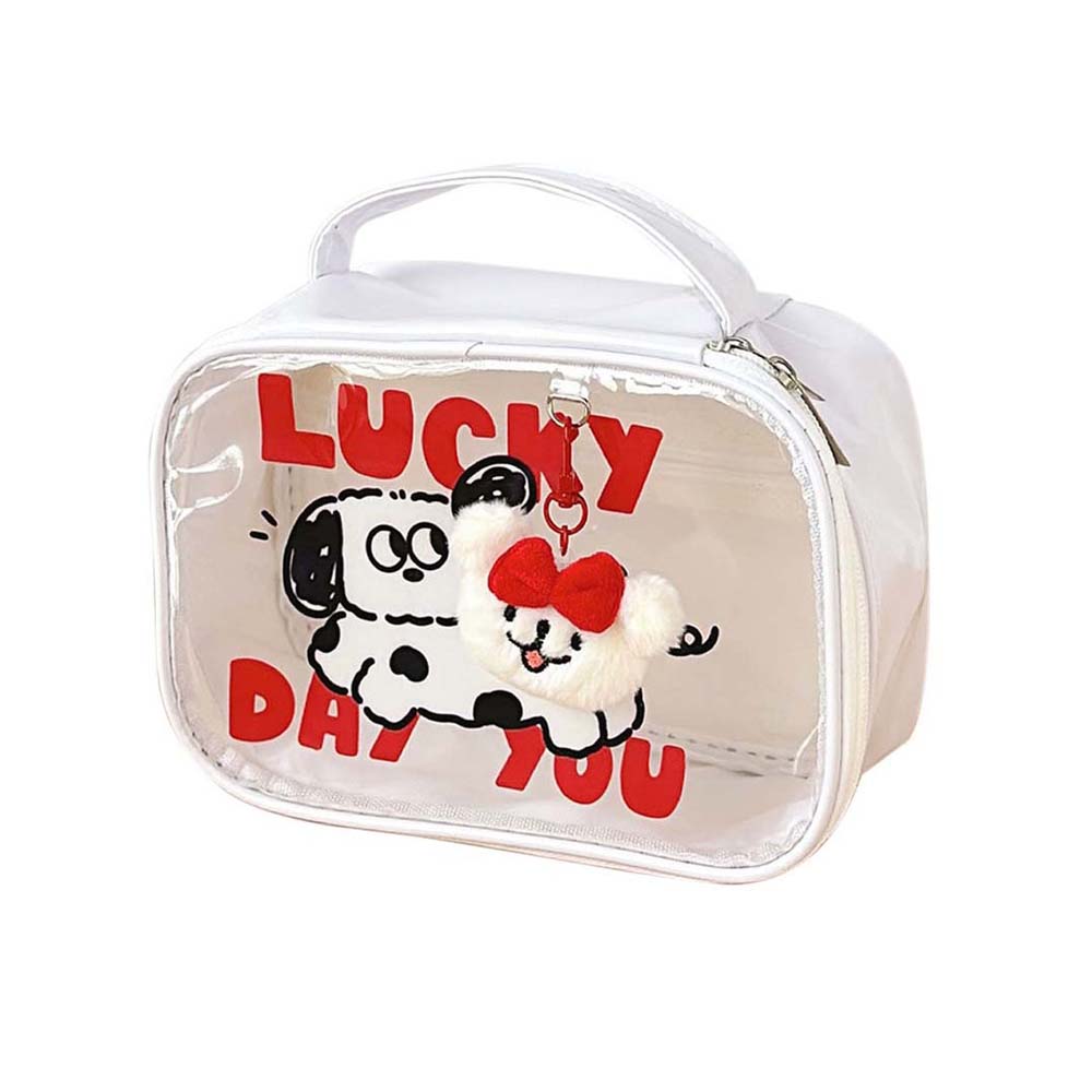 Makeup Brush Storage Cartoon PVC Cosmetic Bag Wash Pouch Cosmetic Cases  Travel
