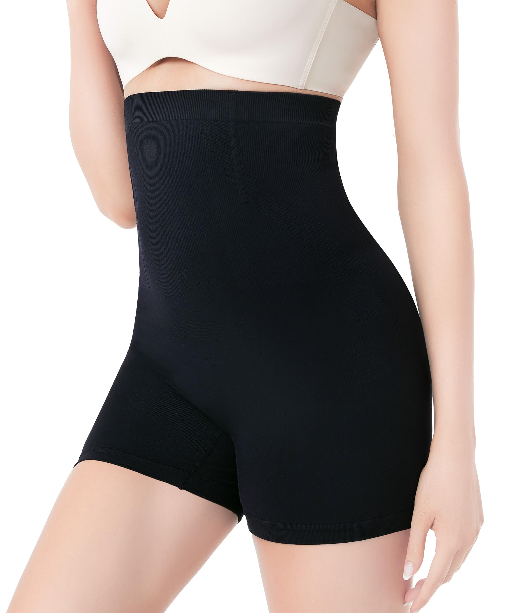 

Корректирующее белье для таза Sawaiko для похудения талии, штаны для подтяжки живота, женские трусики с высокой талией, послеродовые, формирующие, (Маленький, Черный) чёрный