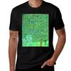 Gustav Klimt Rosebushes Under The Trees Tshirt Breathable Gym Short Sleeve Tshirt