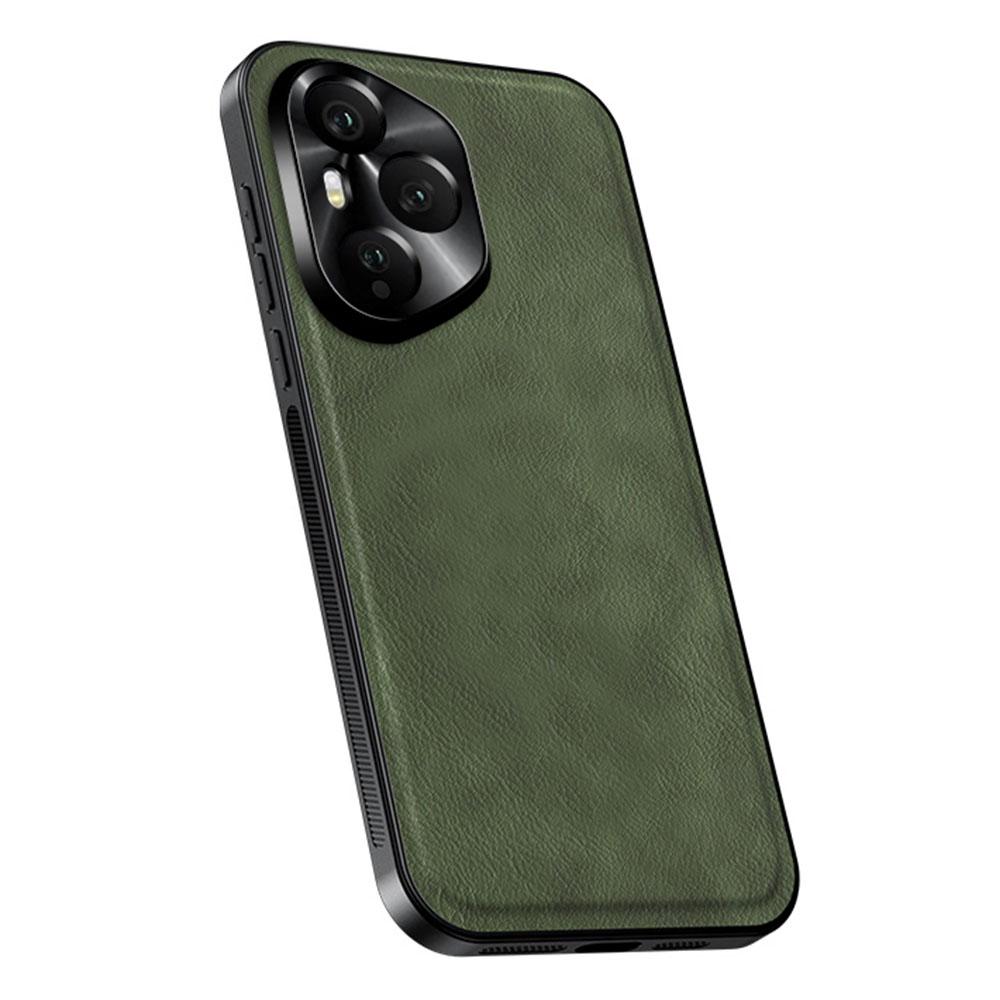 For Honor 400 Pro 5G (Global) Case PU + TPU + PC Phone Back Cover with Metal Lens Frame