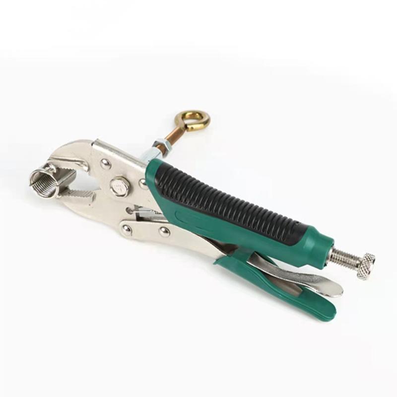 150x65mm Comfortable Handle Welding Pipe Plier Chrome Vanadium Alloy Steel Special Tools for Floor Heating Repair