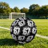 1 vnt. Žvaigždžių numerių tema Futbolo kamuolys, Dydis 5, Lengvas PVC, Lauko treniruočių futbolo kamuolys, Dovana c6554