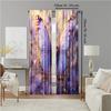 Set Of 2 Versatile Polyester Transparent Curtains Home Decoration Butterfly Use Bedrooms Living Rooms Curtain Perfect For Room