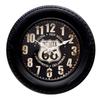 Akizuki Trading Wall Clock RT66 Antique Tire Clock HLCQ1471 Co., Ltd. 40×H6cm