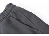 320g Cotton Double-Sided Drawstring Cuffed Sweatpants - Unisex Casual Elastic Long Pants