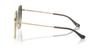 Coach Sunglasses HC7165D CR638 SHINY LIGHT GOLD 60 Women's