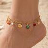 Ocean Element Necklace Anklet Set European and American Style Light Luxury Versatile Stacked Women's Models