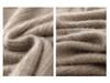 Men's Casual Round Neck Jacquard Wool Sweater - Loose Fit Pullover
