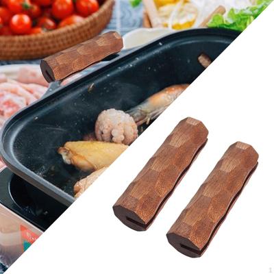 Wooden Handles for Grilling And Barbecuing Outdoors
