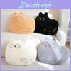 Adorable Cat Plush Pillow For Kids Soft Comforting Stuffed Toy Perfect For Bedtime