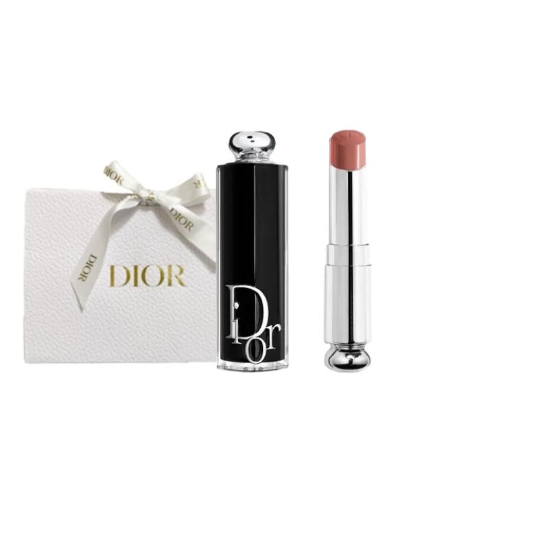 

DIOR Charming Black Tube Lipstick Lipstick Gift Bag Creamy Moisturizing Silky Boost Color Luxurious 527 ATELIER Smoked bean paste чёрный
