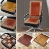 Wear-resistant Bamboo Summer Cushion Cool Summer Seat Cushion Home/Office Cool Mat