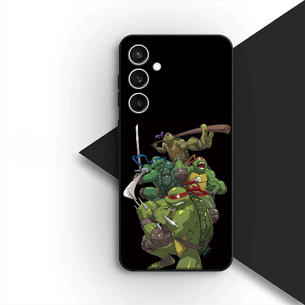 Phone Cover for Motorola Moto G86 G57 E14 E15 G14 G34 G35 G84 G24 A54 G15 Power E22 Soft Case Ninjas Anime T-Turtles Cartoon