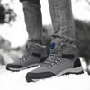 Fall/winter Men's Hiking Shoes Waterproof and Warm Outdoor Hiking Shoes High Boots