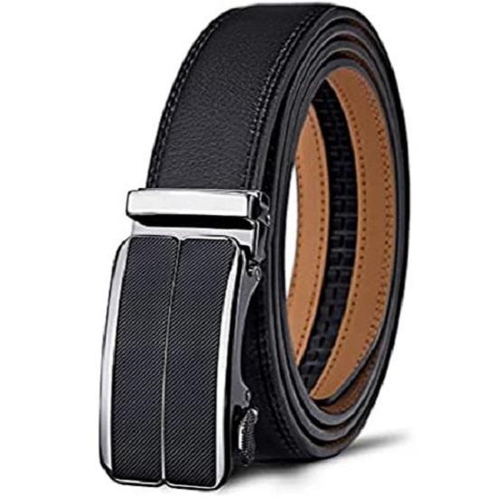 

Мужской ремень из натуральной кожи с пряжкой с автоблокировкой — микрорегулируемый ремень подойдет везде | Формальный и повседневный | Элегантная подарочная коробка