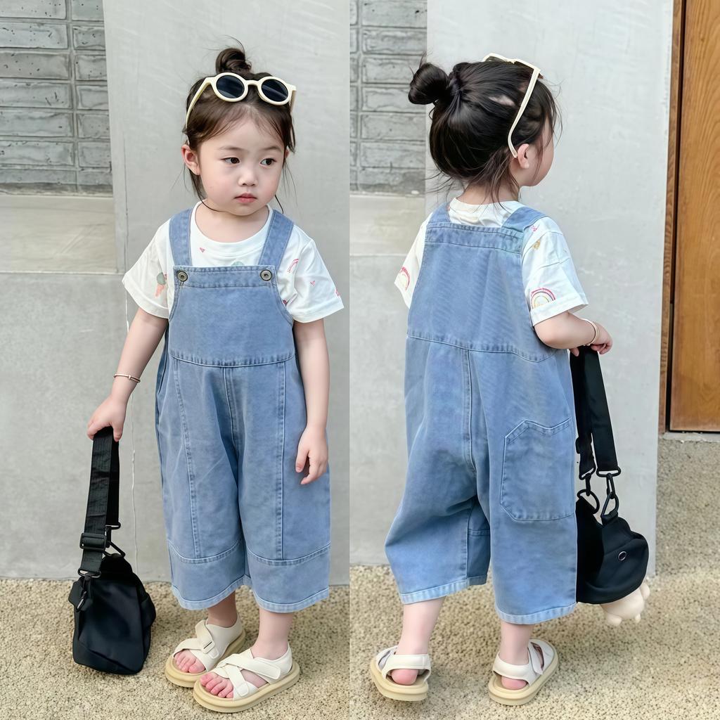 Baby Mädchen Jumpsuit Jungen Lässige Jeans Latzhose Kinder Jeans Latzhose Mädchen Herbst Frühling Kinder