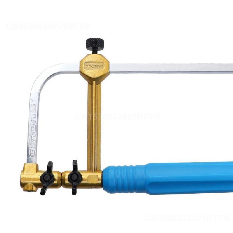 Saw Bow Multifunctional Mini Tool Kits Tools Arm Saw Antiskid Hand Handle Saw Bit Woodwork Tools U-shaped Adjustable Handsaw