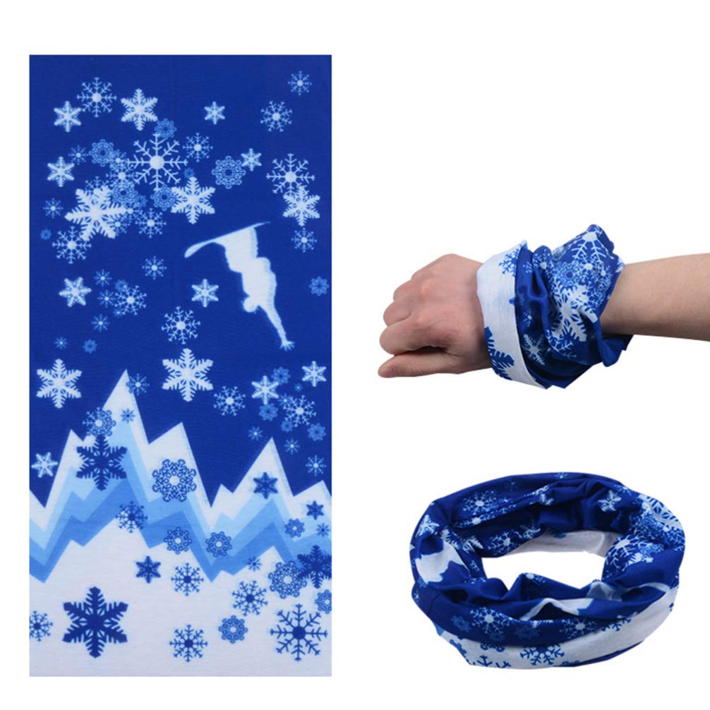 iplusmile Neck Multifunctional Neck UV Neck Unisex Warmer, 6-Piece Set, Tube-Shaped Cover, Protection, Sweat-Wicking, Quick-Drying, Breathable,