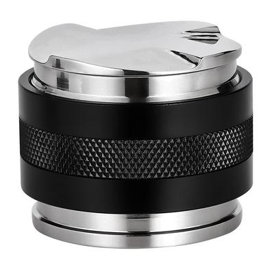 51/53/58mm Kaffefördelare/nivellerare & Tamper Kaffefördelare/nivelleringsverktyg, Espressodistributör Justerbart djup Båda sidor
