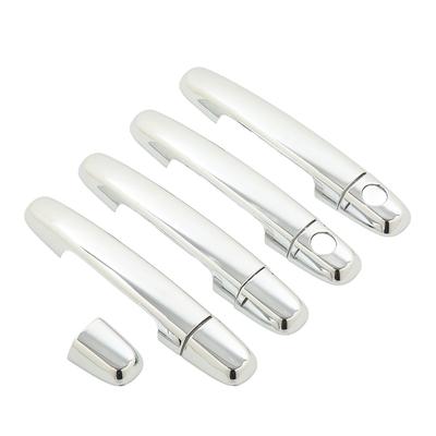 8 Pcs Car Exterior Door Handle Cover ABS Chrome Door Protector with Keyhole for Camry 02‑06