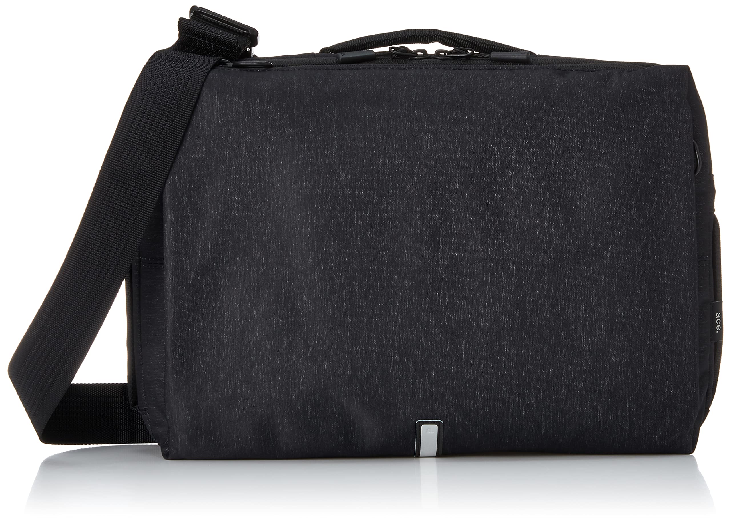 

Сумка на плечо Ace Gene формата A4, совместимая с Hansley SDH Limited Edition H23 x Ш35 x Г10см, мужская водоотталкивающая сумка, размер, 10,1-дюймовые планшеты, многофункциональный доступ чёрный