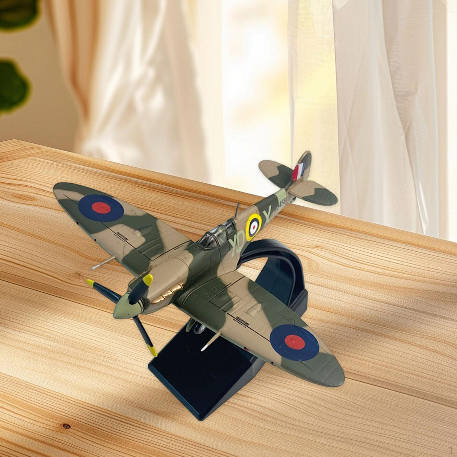 

1/72 Fighter Model Simulated Airplane Collectibles Toy Alloy Aircraft for TV Cabinet Home W3458