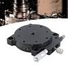 R Axes Sliding   360 degrees  Rotation Aluminum Alloy Manual Linear Positioning Stage for Optical Instrument
