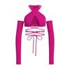 Womens/Ladies Originals Criss-Cross Lace Up Bikini Top